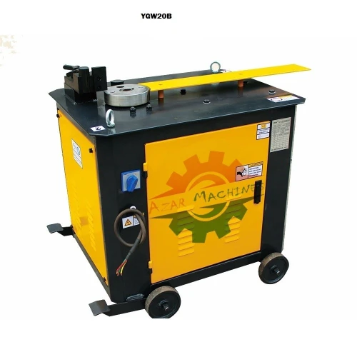  cintreuse hydraulique d'étrier de barre en acier YGW20B GUTE الة تشكيل و ثني الحديد بنظام هيدروليكي