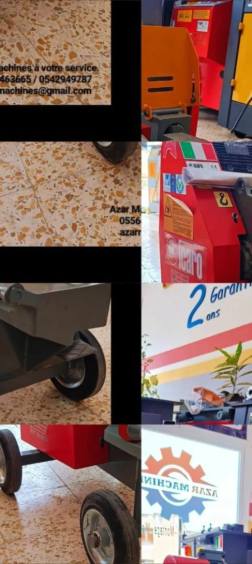 cisaille électrique pour fer à béton  italienne ICARO C32 آلة قص الحديد سيزاي STEEL BAR CUTTER