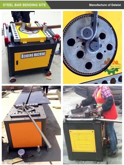 coudeuse semi- automatique 5mm jusqu'à 42 آلة تشكيل و ثني الحديد Steel Bar Bending Machine