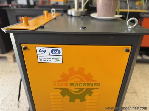 machine cintreuse & coudeuse de fer à béton آلة تشكيل وثني الحديد نصف الية
