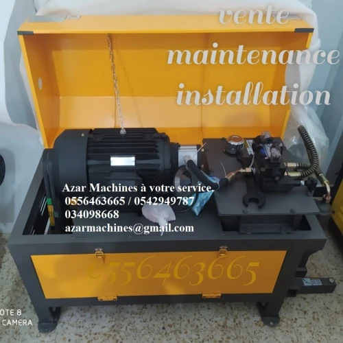 EQUIPEMENT DE CONSTRUCTION COUDEUSE CISAILLE CINTREUSE معدات و الات البناء