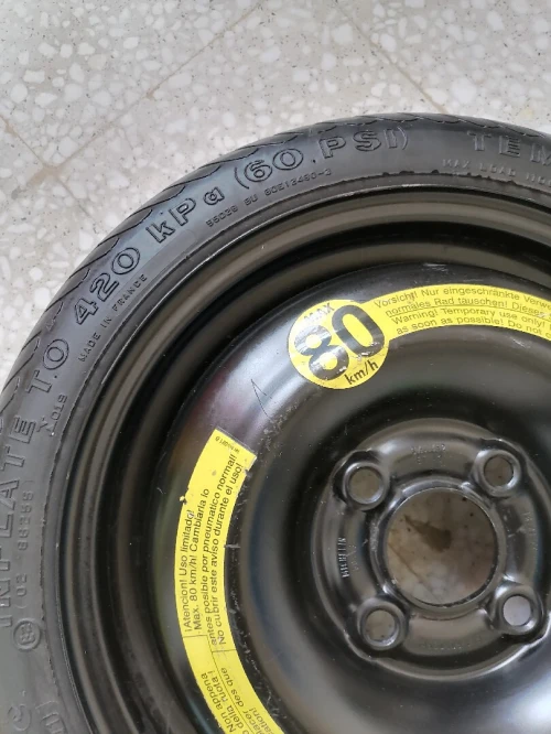 Roue de secours galette