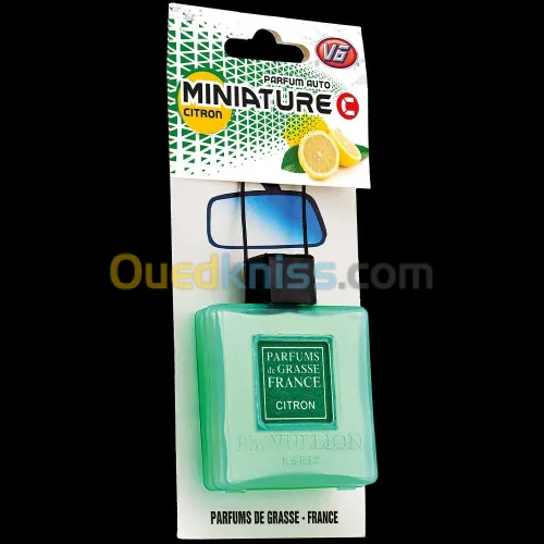 Miniature Carrée Citron