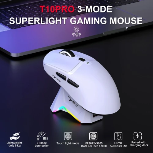 Souris Gaming Sans Fil HXSJ T10