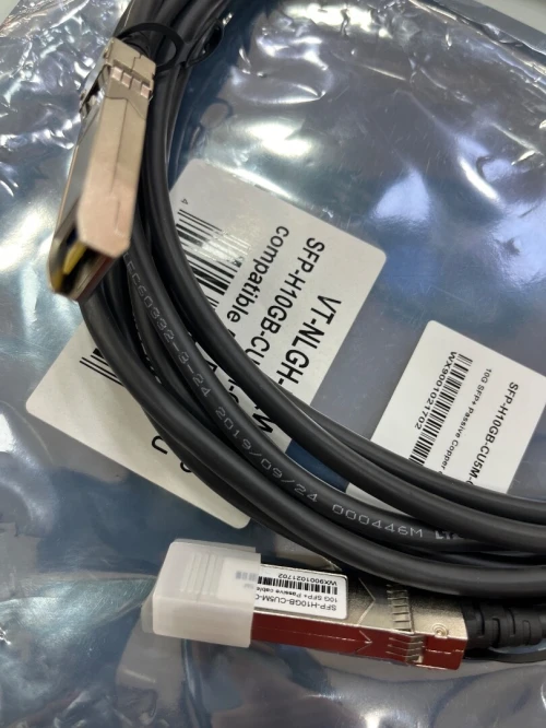 470-BBCY : Dell Networking, Cable, SFP28 to SFP28, 25GbE,Passive Copper Twinax Direct Attach Cable, 5 Meter
