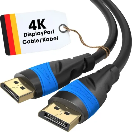 KabelDirekt  Câble DisplayPort 4K  10m
