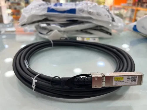 10Gtek SFP+ DAC Twinax Cable - 10GBASE-CU Passive Direct Attach Copper SFP Cable for Cisco SFP-H10GB-CU5M, Ubiquiti UniFi UC-DAC-SFP+, Meraki, Fortinet, D-Link and More, 5-Meter
