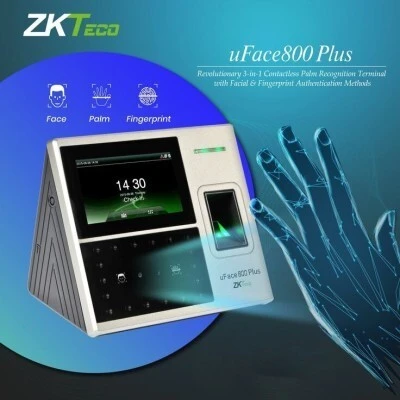 pointeuse zkteco uface800 faciale