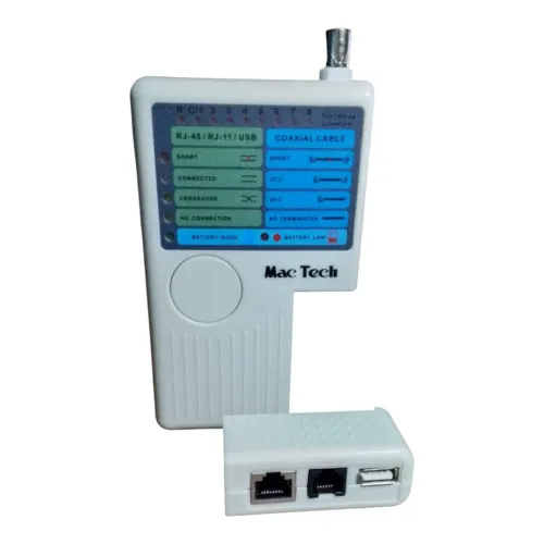 Testeur de câble réseau rg45/rg11/USB/BNC