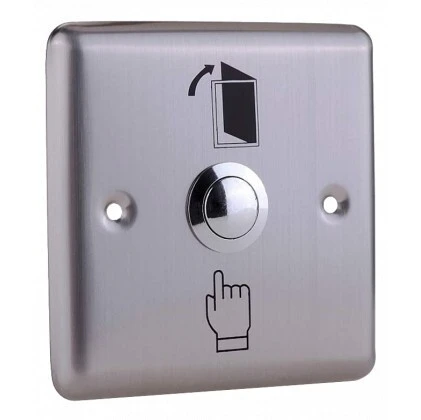 Bouton poussoir pour contrôle d'accès de porte