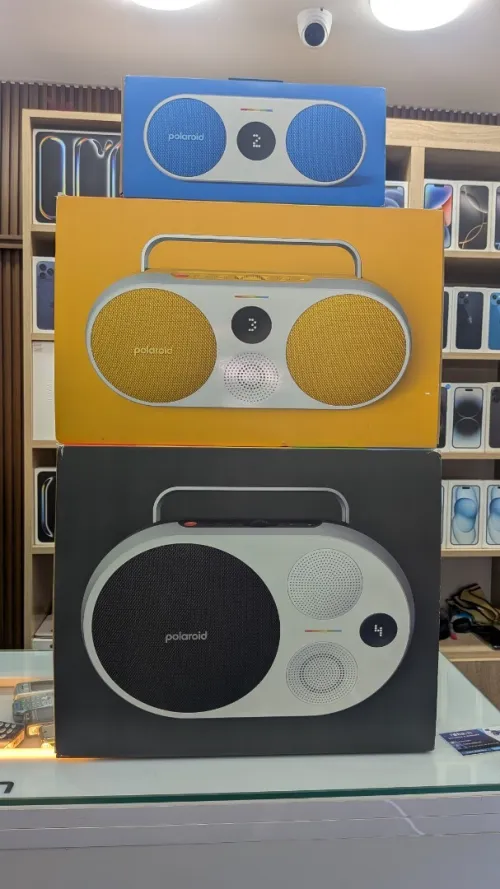 Enceinte Polaroid vintage design
