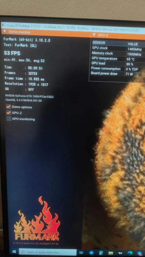 NVDIA GTX 1650 4GB DDR6
