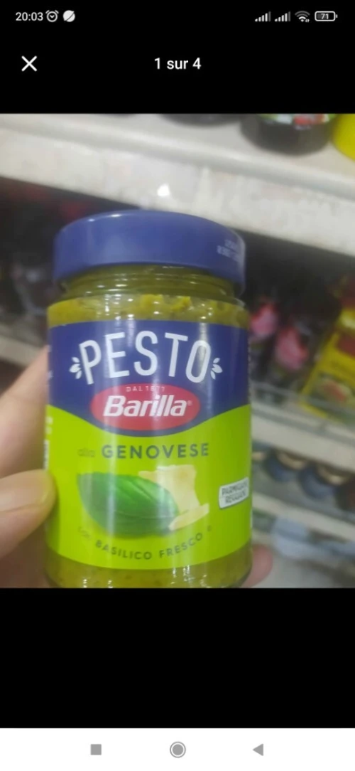 Sauce Pesto barilla