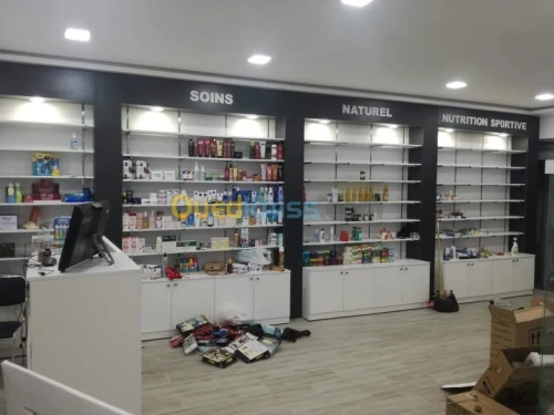 Agencement pharmacie,clinique Show room 