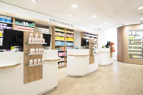 Agencement pharmacie,clinique Show room 