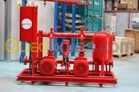 Station pompage Anti Incendie skid