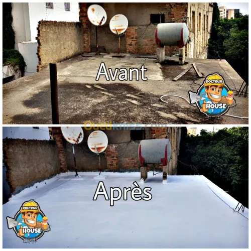 Étanchéité terrasse, Humidité