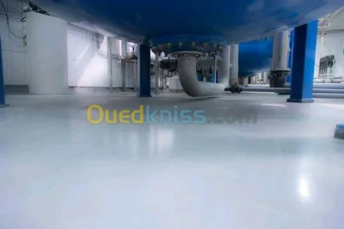 Travaux de ponçage et époxy et Étanché