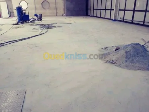 Travaux de ponçage et époxy et Étanché