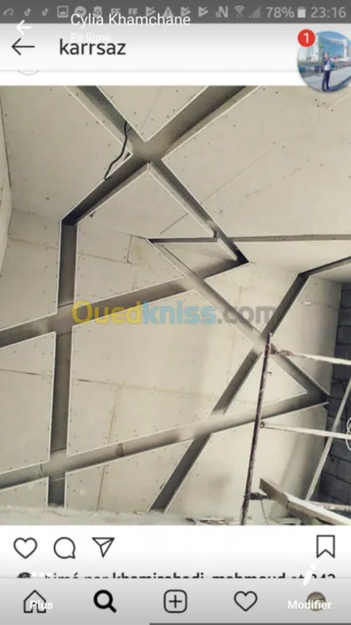 Rénovation placoplatre ba13