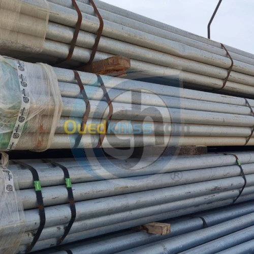Tube acier galvanisé sans soudure 