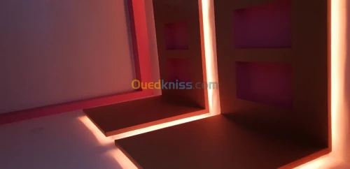 Placoplatre BA13 et PVC