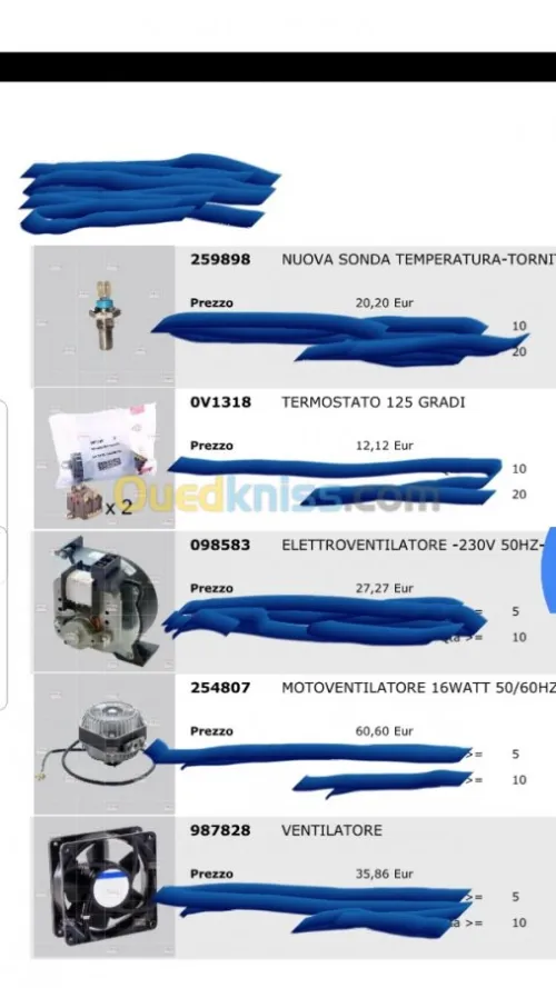 Piece de rechange pour distributeurs