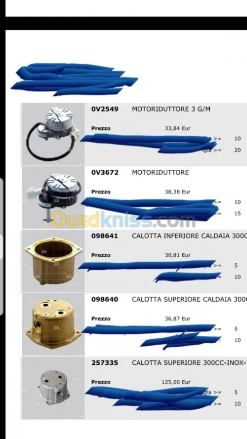 Piece de rechange pour distributeurs