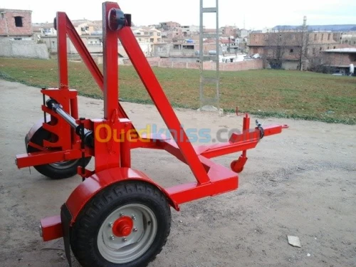 Dérouleuse - remorque porte touret  -