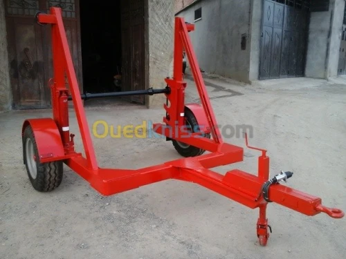 Dérouleuse - remorque porte touret  -