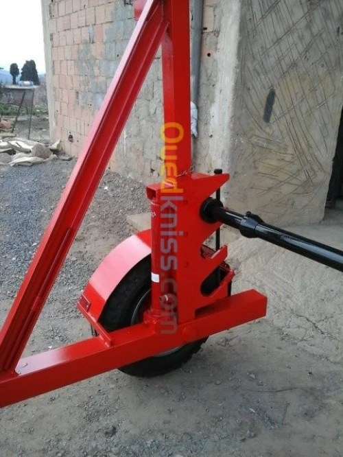 Dérouleuse - remorque porte touret  -