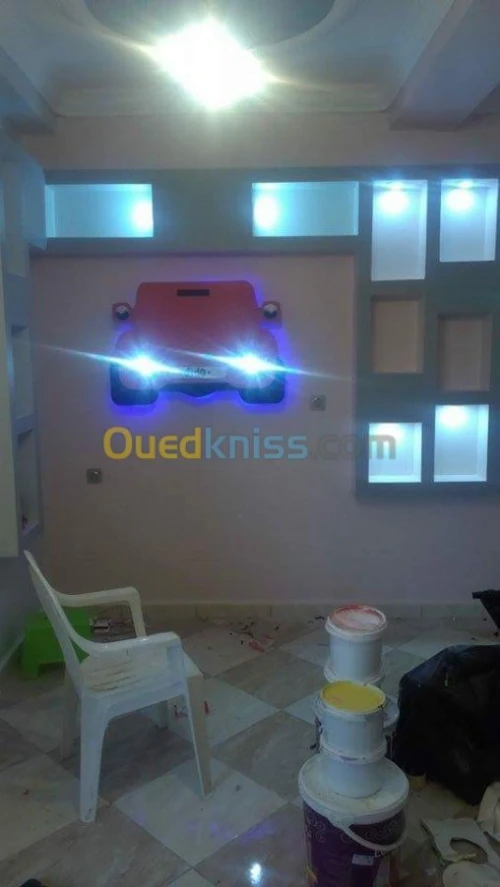 Placo plâtre 