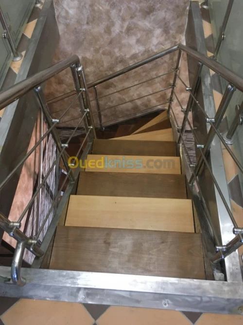 réalisation tout types d'escalier .