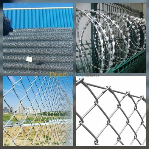 Fabrication de grillage gabion et zimr