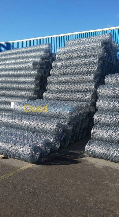 Fabrication de grillage gabion et zimr