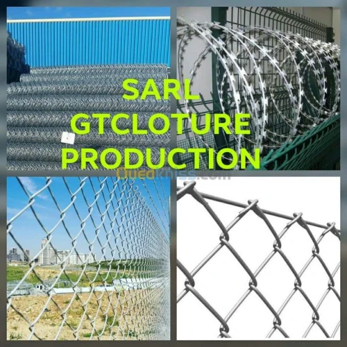 Fabrication de grillage gabion et zimr