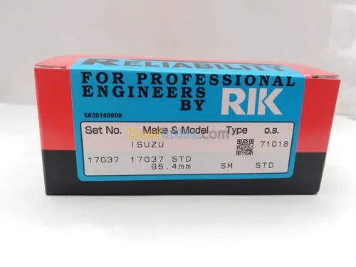 SEGMENT MOTEUR RIK RIKEN 4JA1 4JB1