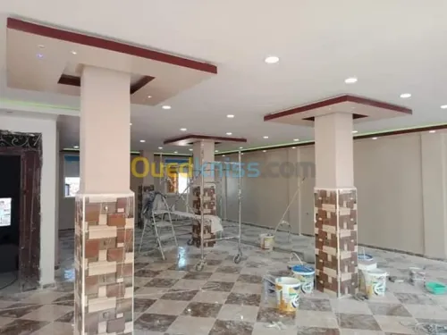 Tous travaux décoration en placoplatre