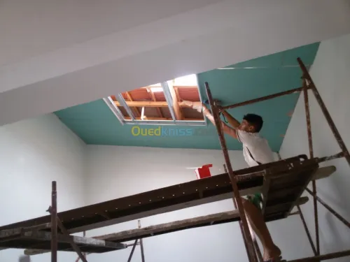 Tous travaux décoration en placoplatre