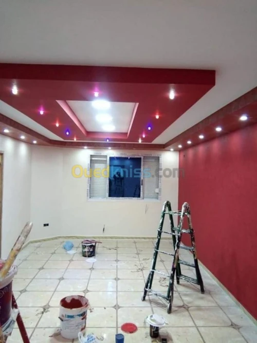 Tous travaux décoration en placoplatre