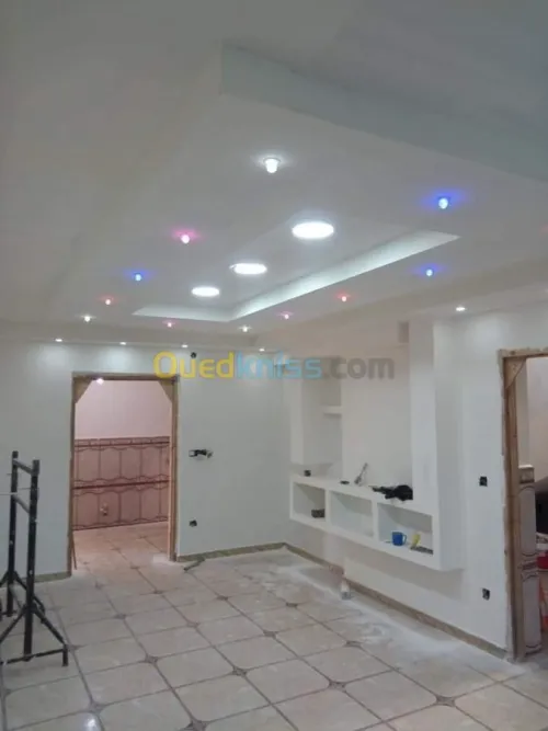 Tous travaux décoration en placoplatre