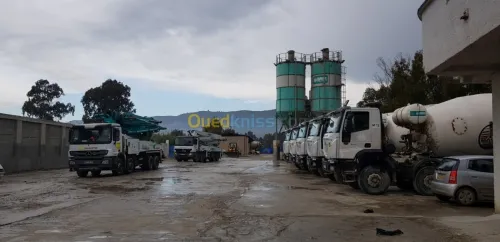 Production et distribution de béton