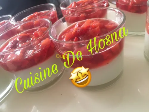 gateaux sec, salés et creme en vérrine