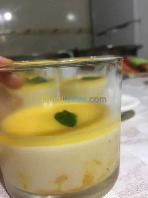 gateaux sec, salés et creme en vérrine