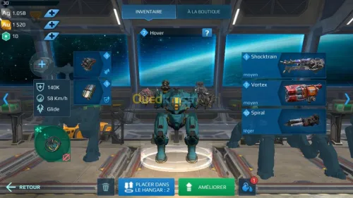 Compte  robots wars