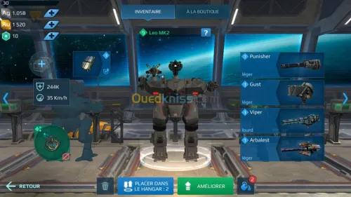 Compte  robots wars