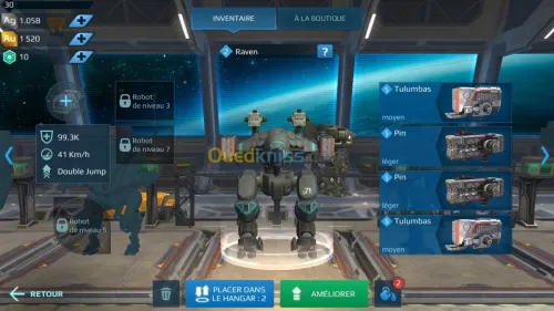 Compte  robots wars