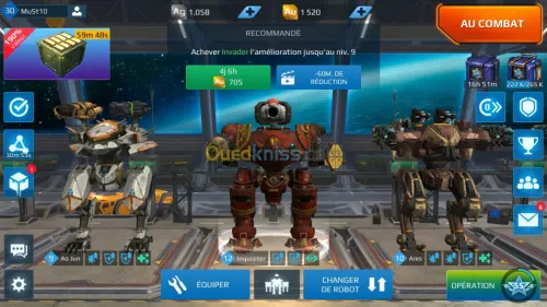 Compte  robots wars