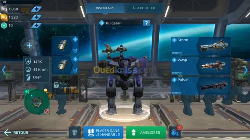 Compte  robots wars