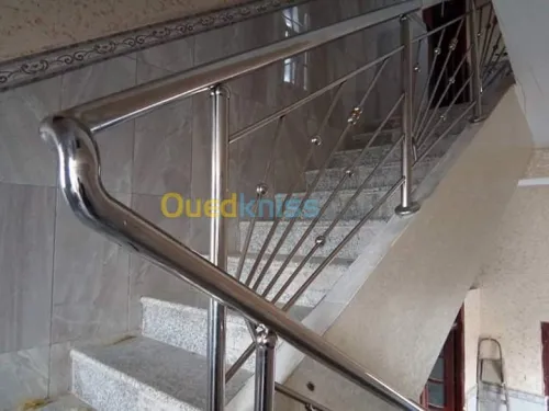 Fourniture et Pose de Produits en Inox